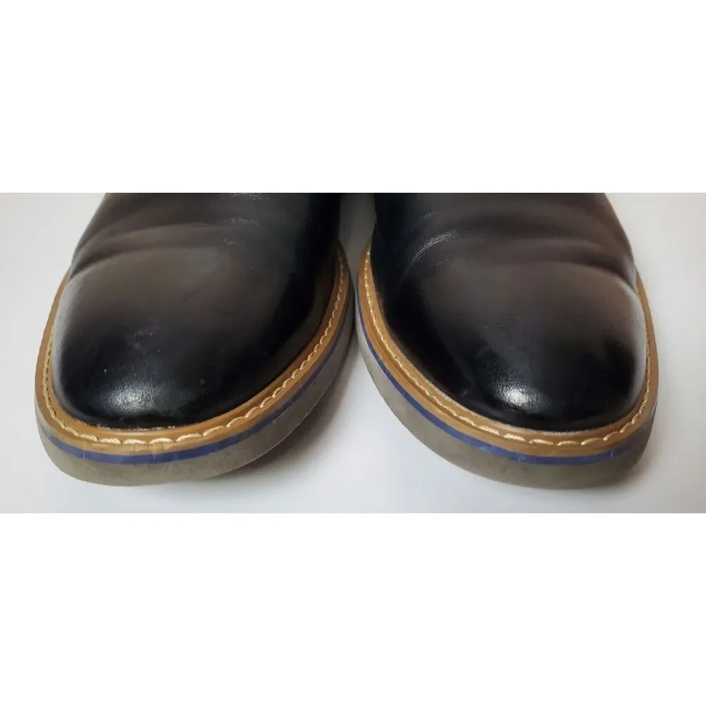 Florsheim Union Plain Toe Oxfords Black Leather‎ Men's 11.5 Dress Casual Lace